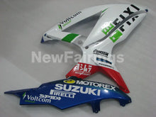 Cargar imagen en el visor de la galería, White and Blue Red MOTOREX - GSX-R750 08-10 Fairing Kit