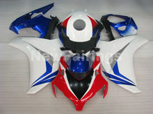 Cargar imagen en el visor de la galería, White and Blue Red No decals - CBR1000RR 08-11 Fairing Kit -