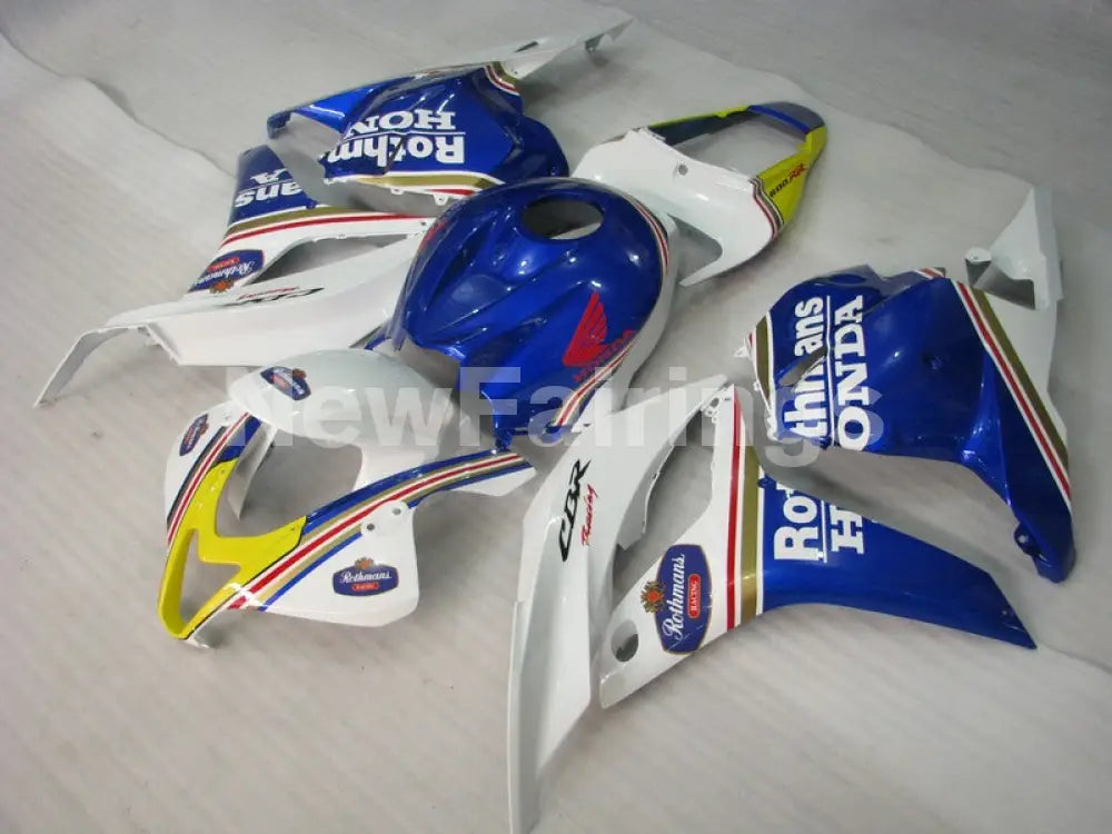 White and Blue Rothmans - CBR600RR 09-12 Fairing Kit -