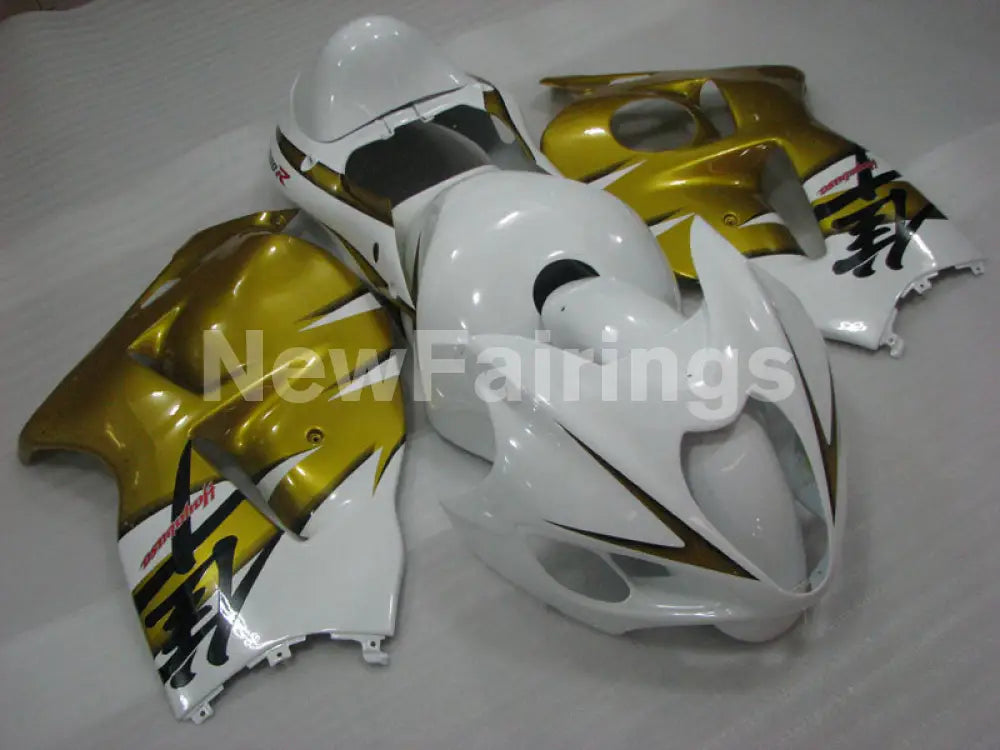 White and Golden Factory Style - GSX1300R Hayabusa 99-07