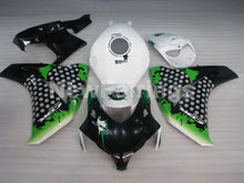 Cargar imagen en el visor de la galería, White and Green Black Motorcycle - CBR1000RR 08-11 Fairing