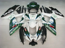 Cargar imagen en el visor de la galería, White and Green Corona - GSX-R600 08-10 Fairing Kit