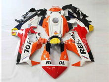 Cargar imagen en el visor de la galería, White and Orange Red Repsol - CBR1000RR 17-23 Fairing Kit -