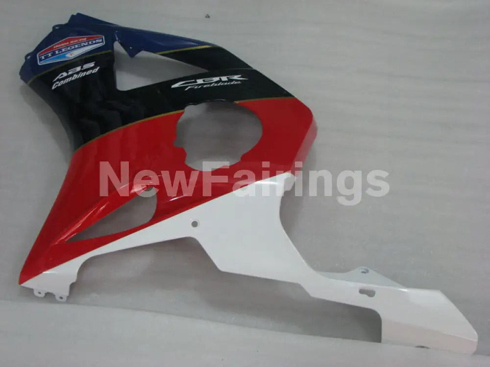 White and Red Black MOTUL - CBR 954 RR 02-03 Fairing Kit -