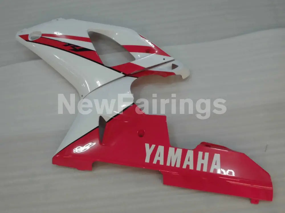 White and Red Factory Style - YZF-R1 98-99 Fairing Kit