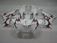 Cargar imagen en el visor de la galería, White and Red Flame - CBR 919 RR 98-99 Fairing Kit -