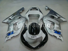 Cargar imagen en el visor de la galería, White and Silver Black Factory Style - GSX-R600 01-03