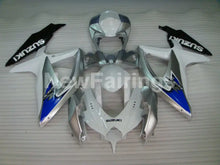 Cargar imagen en el visor de la galería, White and Silver Blue Factory Style - GSX-R750 08-10