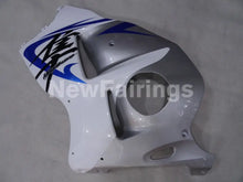 Cargar imagen en el visor de la galería, White and Silver Blue Factory Style - GSX1300R Hayabusa