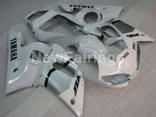 Cargar imagen en el visor de la galería, White and Silver Factory Style - YZF-R6 98-02 Fairing Kit Vehicles &amp; Parts &gt; Vehicle Parts &amp; Accessories &gt; Motor