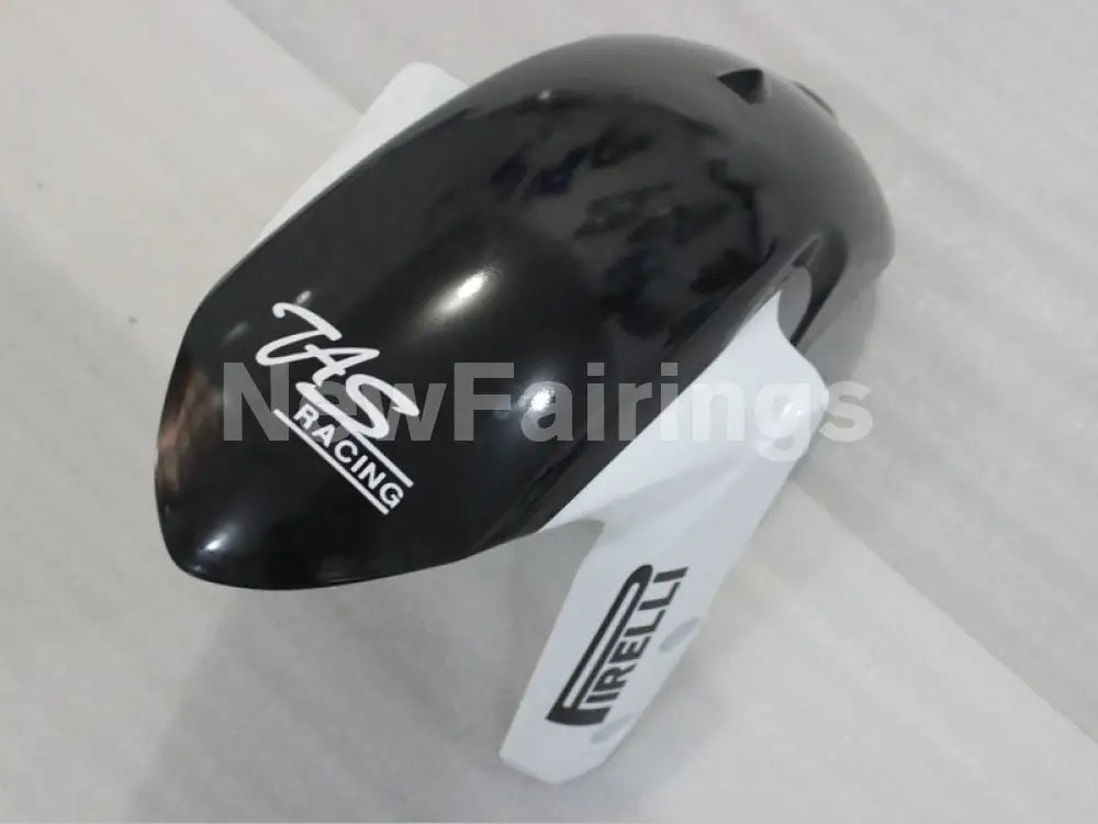 White and Black Beacon - GSX-R600 11-24 Fairing Kit