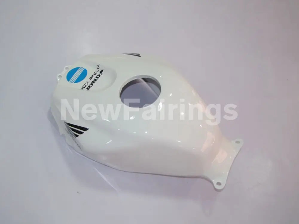 White and Black Blue Konica Minolta - CBR600RR 05-06 Fairing