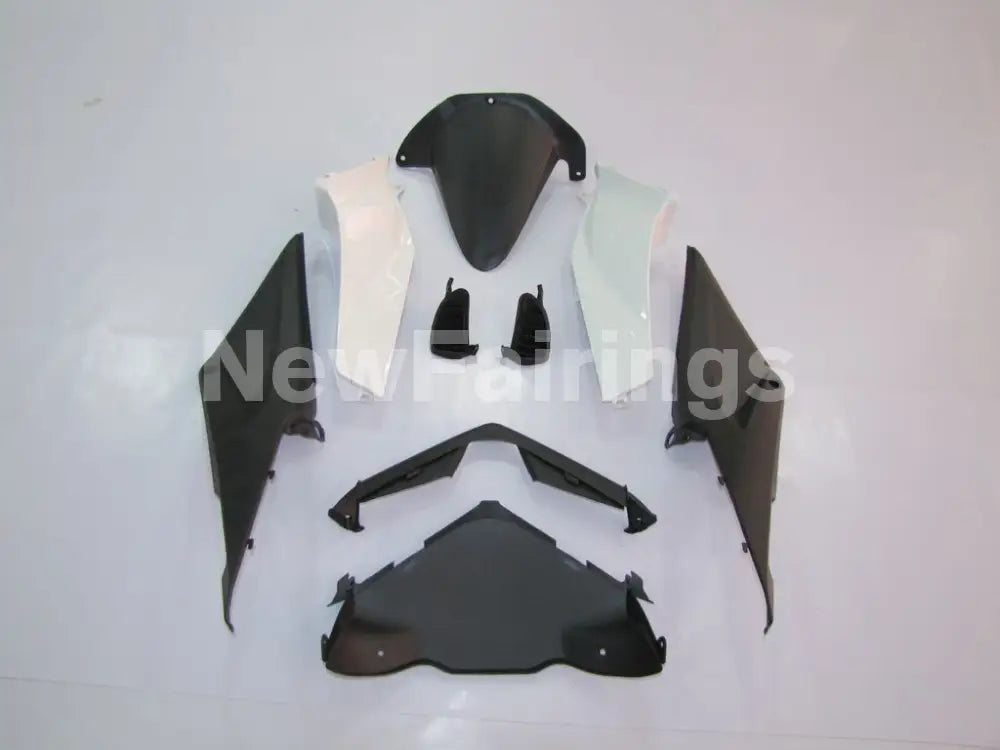 White and Black Blue Konica Minolta - CBR600RR 05-06 Fairing