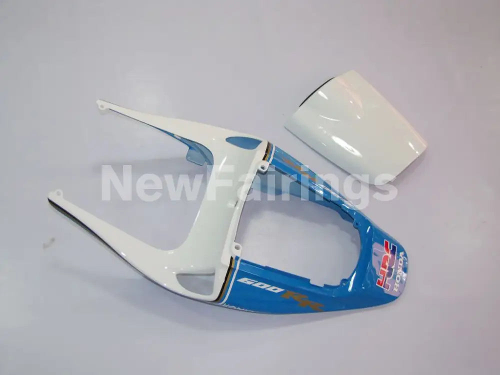 White and Black Blue Konica Minolta - CBR600RR 05-06 Fairing