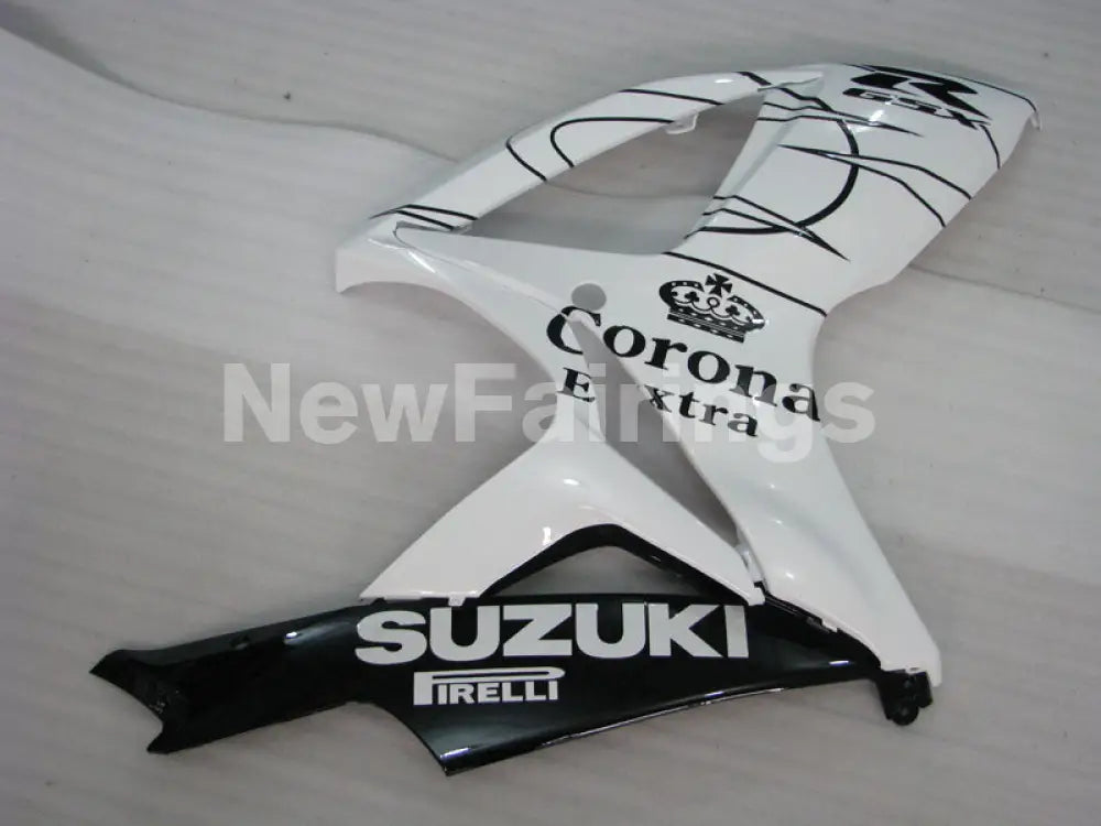 White Black Corona - GSX-R750 06-07 Fairing Kit Vehicles &