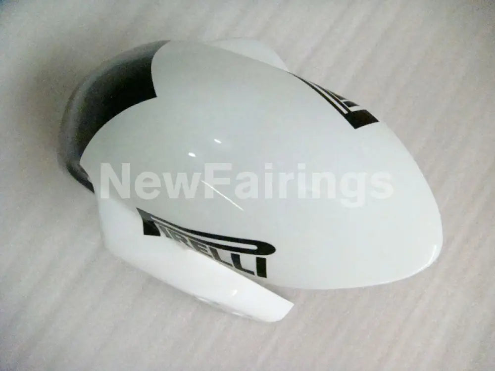 White and Black Corona - GSX-R750 08-10 Fairing Kit