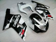 Cargar imagen en el visor de la galería, White and Black Factory Style - GSX-R750 00-03 Fairing Kit