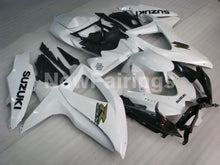 Cargar imagen en el visor de la galería, White Black Factory Style - GSX-R750 08-10 Fairing Kit