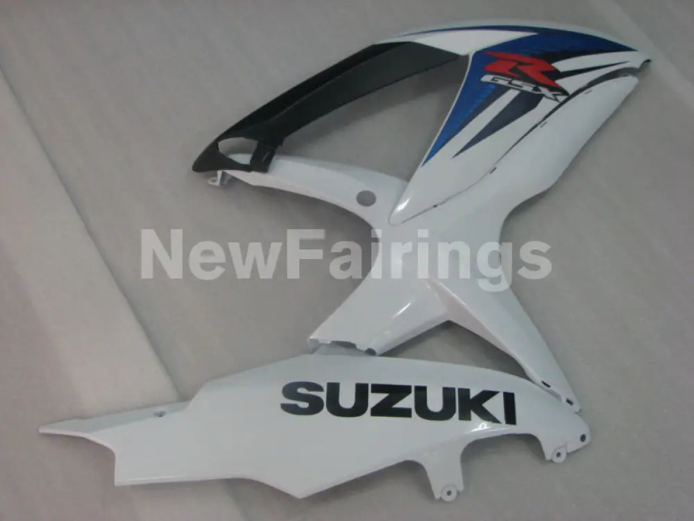 White Blue and Black Factory Style - GSX-R600 08-10 Fairing