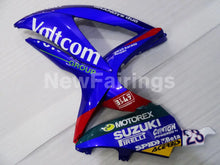 Cargar imagen en el visor de la galería, White Blue and Red MOTOREX - GSX-R600 08-10 Fairing Kit