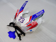 Cargar imagen en el visor de la galería, White Blue and Red MOTOREX - GSX-R600 08-10 Fairing Kit