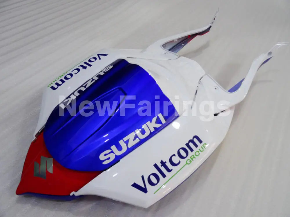 White Blue and Red MOTOREX - GSX-R750 08-10 Fairing Kit