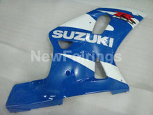 Cargar imagen en el visor de la galería, White Blue Black Factory Style - GSX-R600 01-03 Fairing Kit