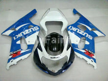 Cargar imagen en el visor de la galería, White Blue Black Factory Style - GSX-R600 01-03 Fairing Kit