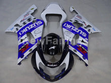 Cargar imagen en el visor de la galería, White and Blue Black MOTUL - GSX-R600 01-03 Fairing Kit -