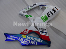 Cargar imagen en el visor de la galería, White and Blue Red MOTOREX - GSX-R600 06-07 Fairing Kit -