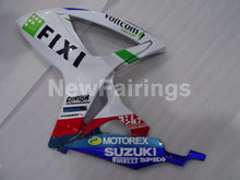 Cargar imagen en el visor de la galería, White and Blue Red MOTOREX - GSX-R600 06-07 Fairing Kit -