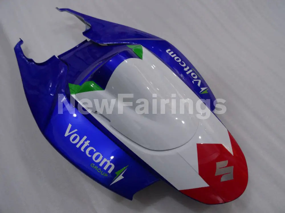 White and Blue Red MOTOREX - GSX-R600 06-07 Fairing Kit -