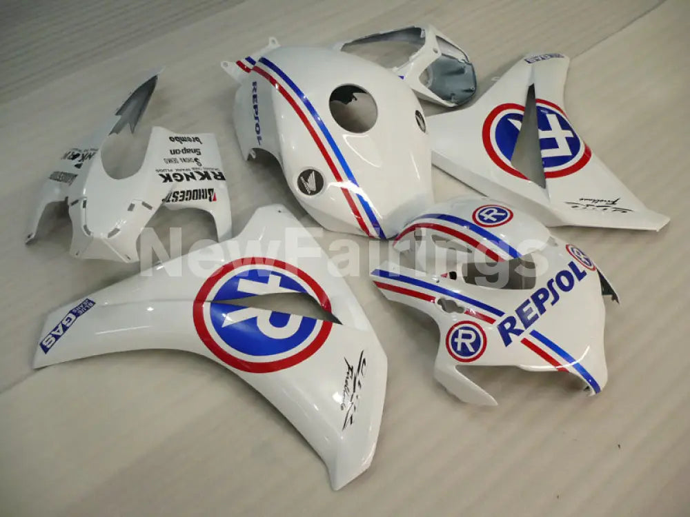 White and Blue Repsol - CBR1000RR 08-11 Fairing Kit -