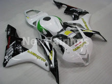 Cargar imagen en el visor de la galería, White and Green Black HANN Spree - CBR600RR 07-08 Fairing