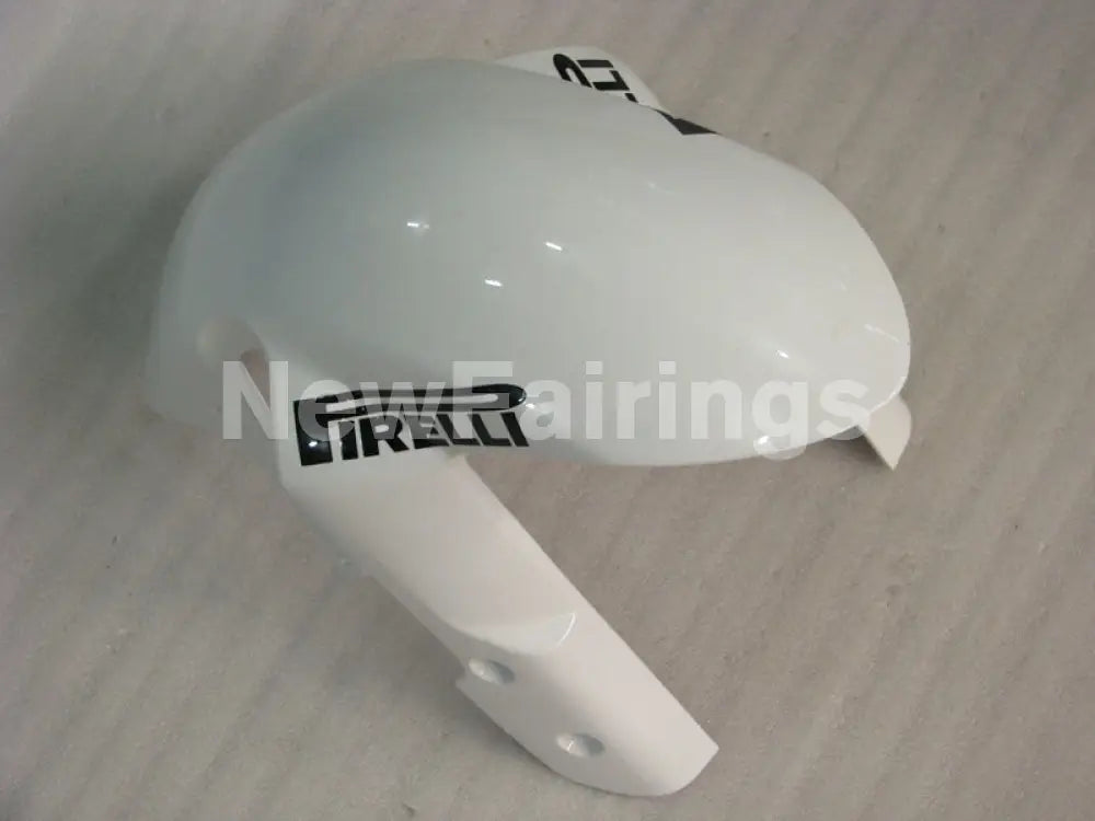 White and Green Corona - GSX-R750 08-10 Fairing Kit