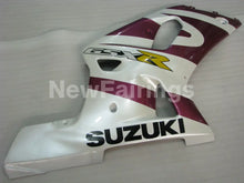 Cargar imagen en el visor de la galería, White and Purple Red Factory Style - GSX-R600 01-03 Fairing