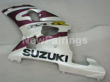 Cargar imagen en el visor de la galería, White and Purple Red Factory Style - GSX-R600 01-03 Fairing