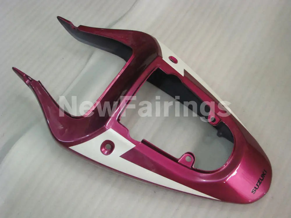 White and Purple Red Factory Style - GSX-R750 00-03 Fairing