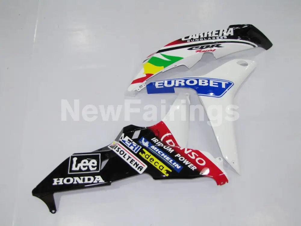 White and Red Blue Lee - CBR600RR 07-08 Fairing Kit -