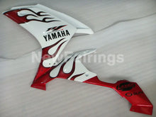 Cargar imagen en el visor de la galería, White Red Flame - YZF-R1 07-08 Fairing Kit - Vehicles &amp;