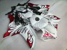 Cargar imagen en el visor de la galería, White Red Flame - YZF-R1 07-08 Fairing Kit - Vehicles &amp;