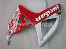 Cargar imagen en el visor de la galería, White and Red Jordan - GSX-R750 06-07 Fairing Kit Vehicles