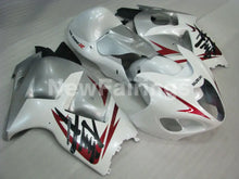 Cargar imagen en el visor de la galería, White Silver and Wine red Factory Style - GSX1300R Hayabusa