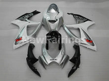 Cargar imagen en el visor de la galería, White and Silver Black Factory Style - GSX-R600 06-07