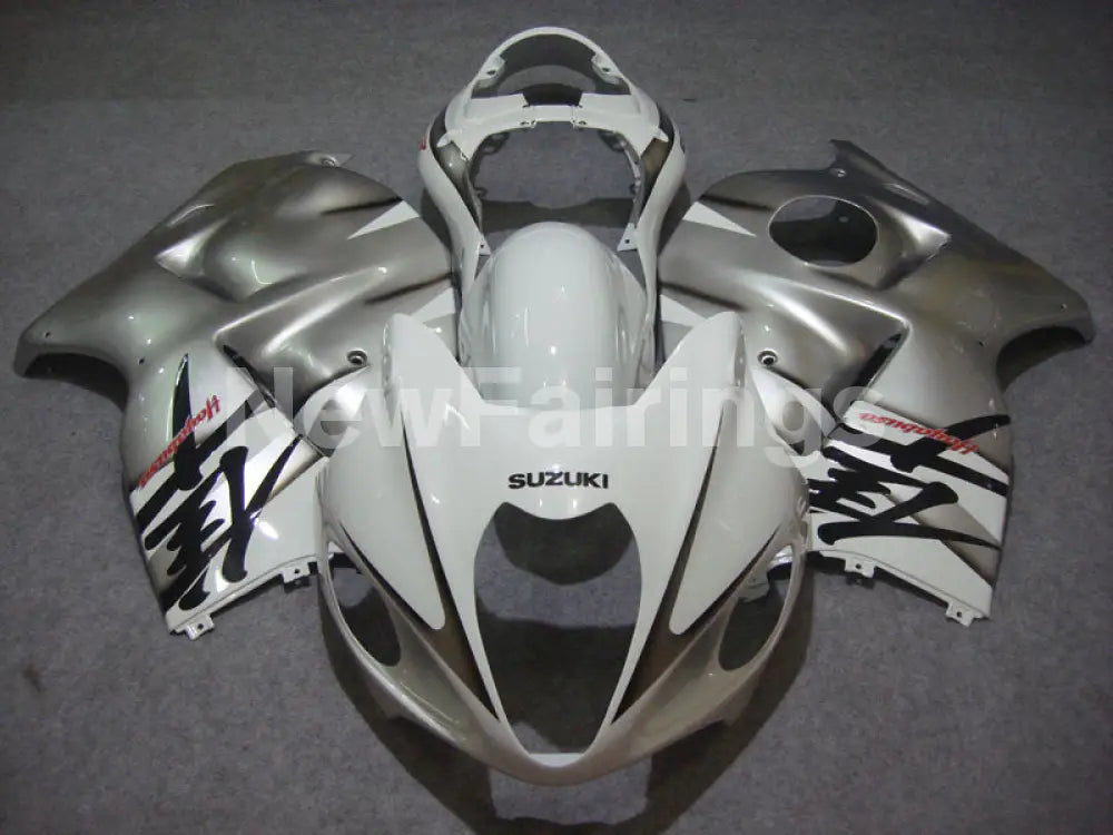 White Silver Factory Style - GSX1300R Hayabusa 99-07