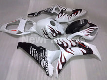 Cargar imagen en el visor de la galería, White and Wine Red Flame - CBR1000RR 06-07 Fairing Kit -