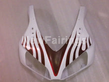 Cargar imagen en el visor de la galería, White and Wine Red Flame - CBR1000RR 06-07 Fairing Kit -