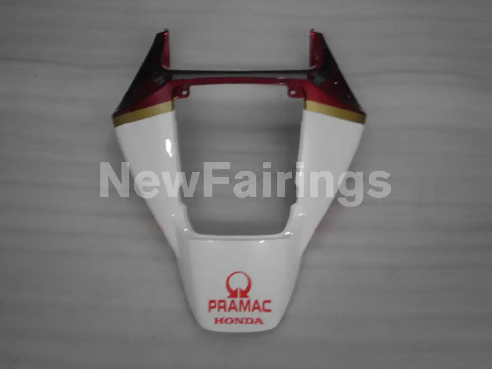 White and Wine Red PRAMAC - CBR1000RR 04-05 Fairing Kit -