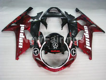 Cargar imagen en el visor de la galería, Wine Red and Black Jordan - GSX-R600 01-03 Fairing Kit -