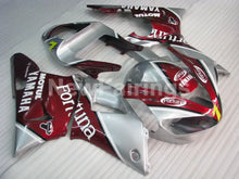 Cargar imagen en el visor de la galería, Wine Red and Silver Fortuna - YZF-R1 00-01 Fairing Kit